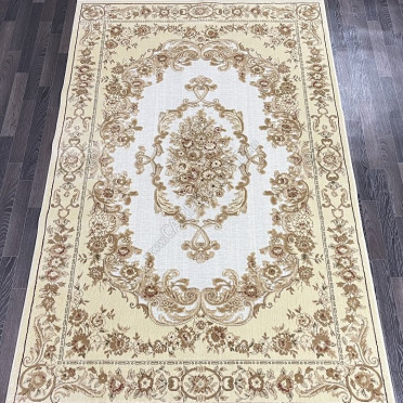 Ковер бельгийский 5082498440 KUNDUZ (Вискоза, кремовый)