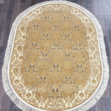 Ковер бельгийский 5021498530 KUNDUZ (Вискоза, бежевый, коричневый)