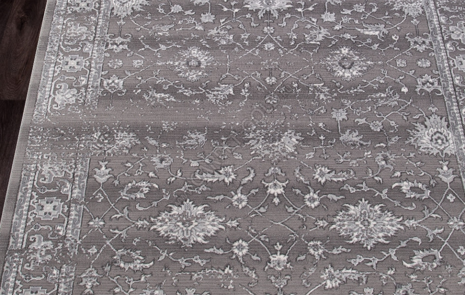 Ковер турецкий прямоугольный 03761A GREY - коллекция ARMINA