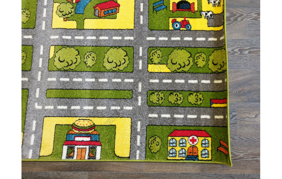Детский ковер Фэнси ДИЗАЙН 20711 ЦВЕТ 22011 город с дорогами для машинок