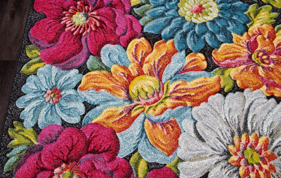Детский ковер в комнату для девочек C075 - MULTICOLOR