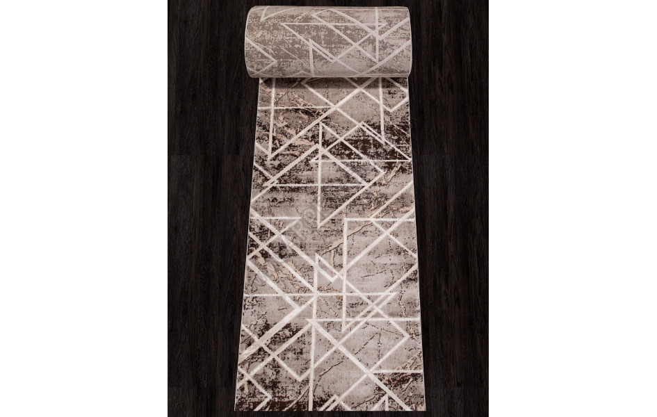Ковровая дорожка 04035B - DARK BROWN - коллекция ARMINA
