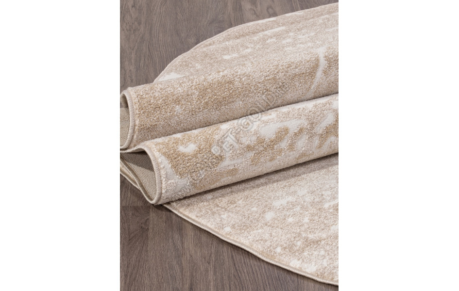 Ковер D976 - BEIGE - Овал - коллекция NATUREL