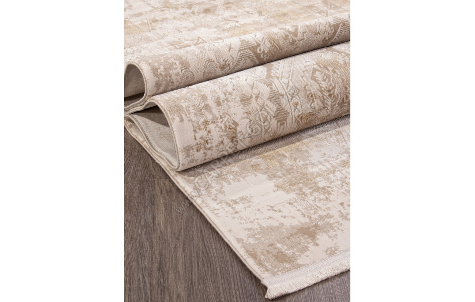 Ковер SI023B - BROWN / BROWN - Прямоугольник - коллекция LISSABON