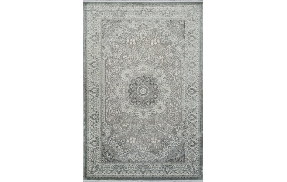 Ковер A028AF - GREY / L.GREY - Прямоугольник - коллекция EMPEROS