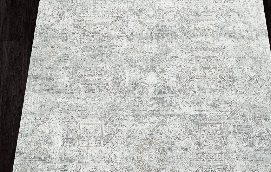 Ковер A160AF - D.GREY / GREY - Прямоугольник - коллекция EMPEROS