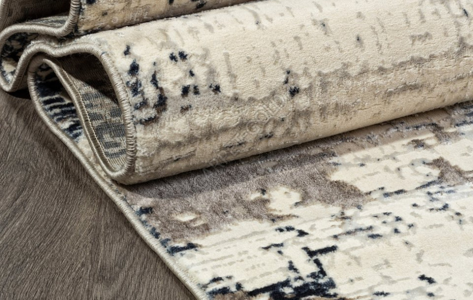 Ковер N2023A - CREAM / D.BLUE - Прямоугольник - коллекция POMPEI