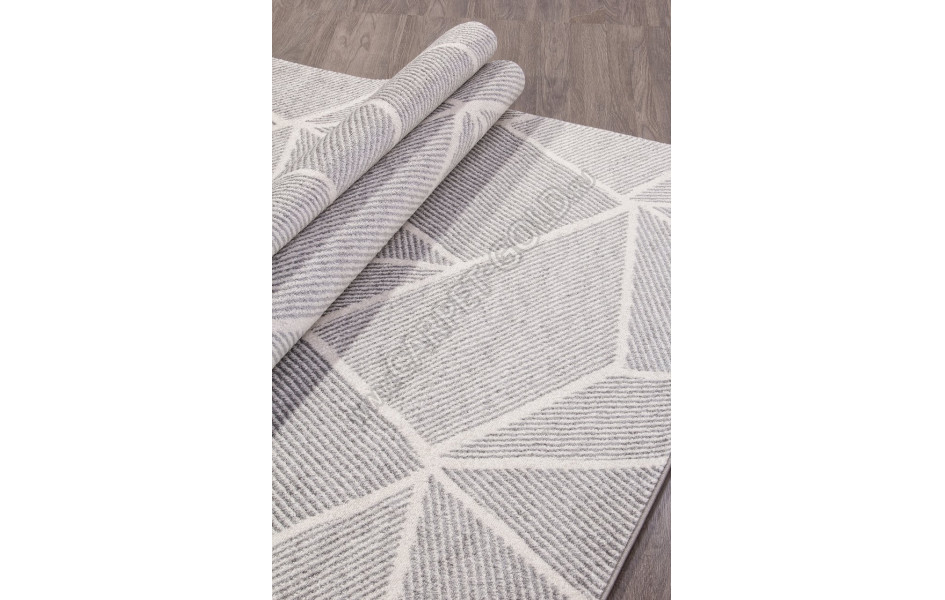 Ковер F057 - GRAY - Прямоугольник - коллекция TORNADO