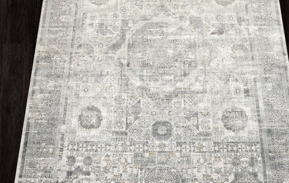 Ковер Y5084F - GREY / GREY - Прямоугольник - коллекция EMPEROS OLIMPOS