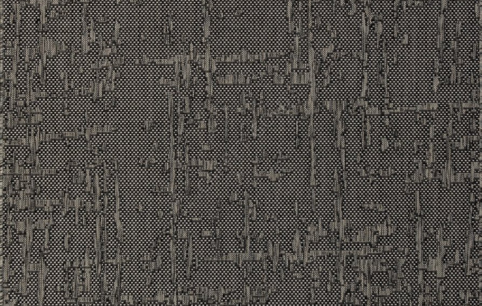 Ковер S136 - BLACK-GRAY - Прямоугольник - коллекция KAIR