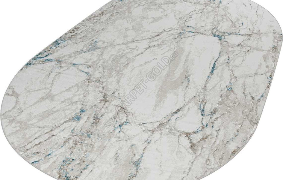 38896A OVAL BLUE FLS / BEIGE FLS Olimpos