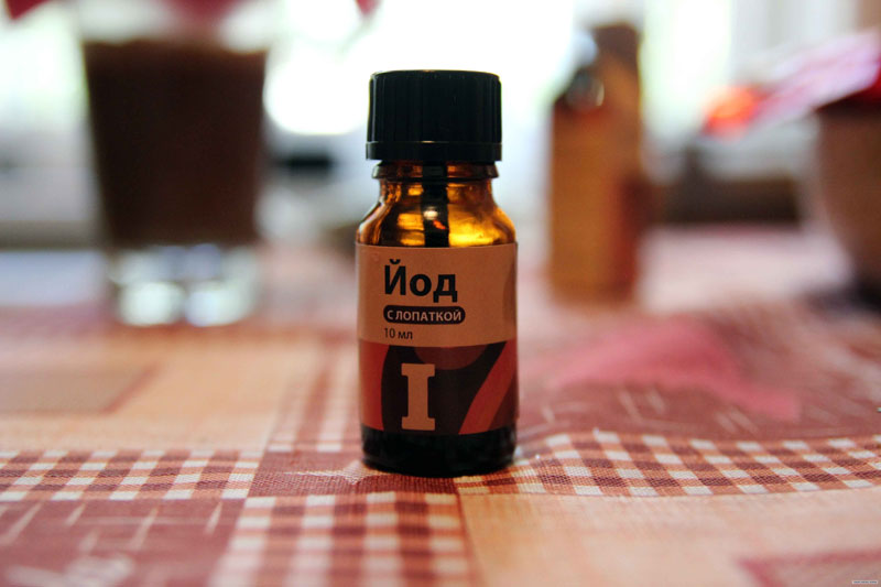 йод используется для вывода мочи с ковров